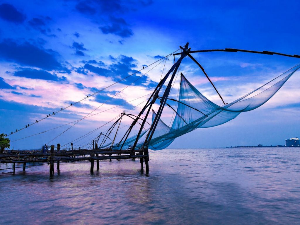 Chinese Fishing Nets in Kochi- Queen of Arabian Sea